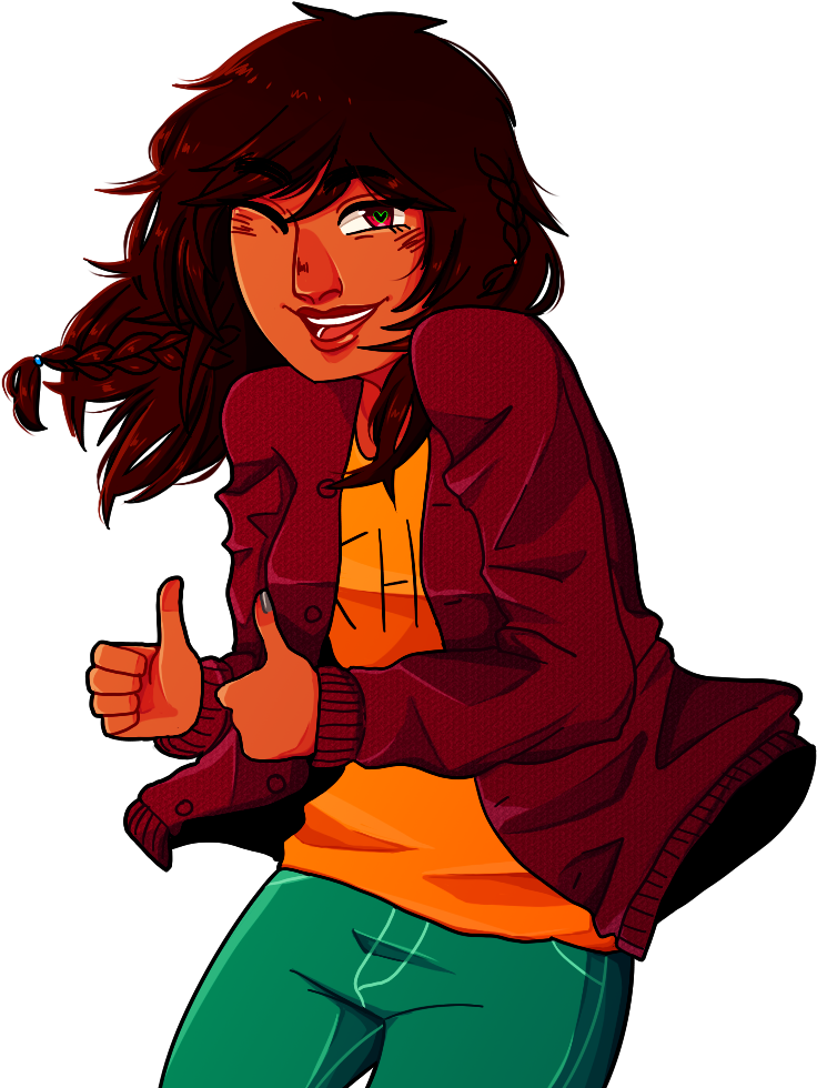 “ I Got Assigned Piper For The Zine Cover Heck Yeah - Art Clipart (740x1050), Png Download