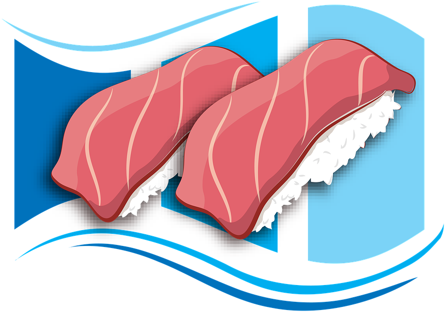 Sushi, Wok, Clipart, Food, Rice, Asian, Cuisine - Rice Asian Cuisine - Png Download (960x650), Png Download