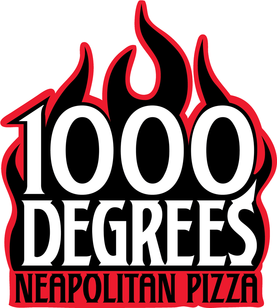 1000 Degrees Pizzeria Clipart (1100x1100), Png Download