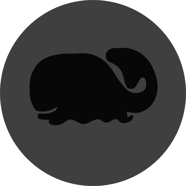 Blue Whale King Duvet Clipart (600x600), Png Download