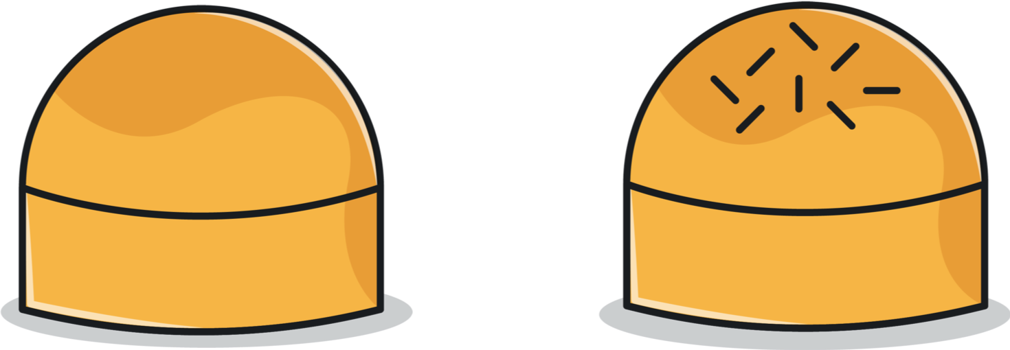 British And Us Scones Clipart (1470x510), Png Download