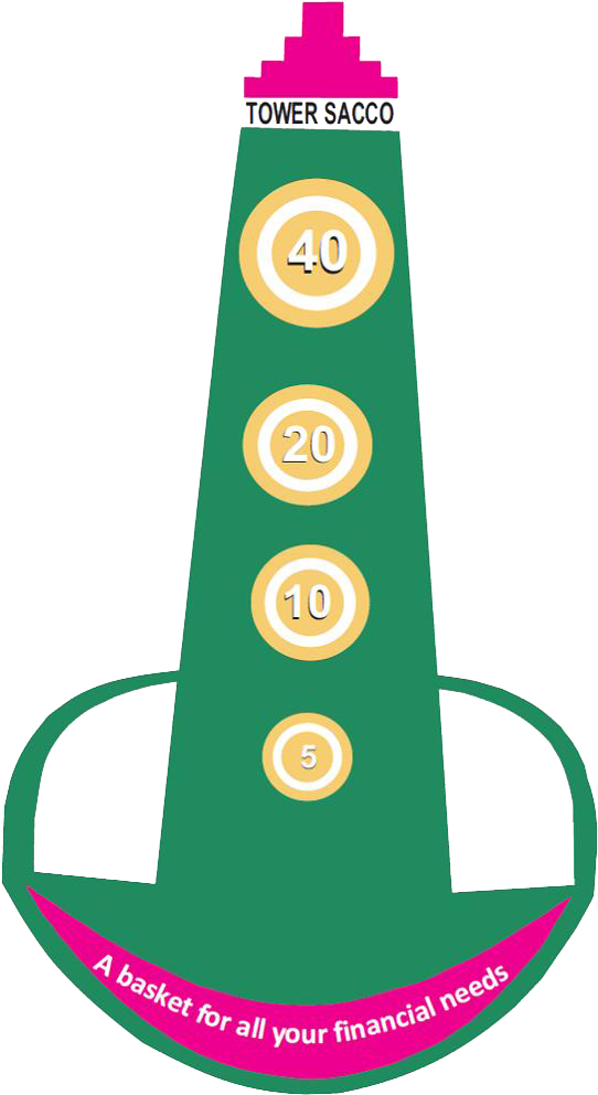 Tower Sacco Clipart (570x1017), Png Download