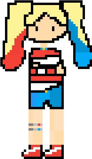 Harley Quinn - Cartoon Clipart (1152x1152), Png Download