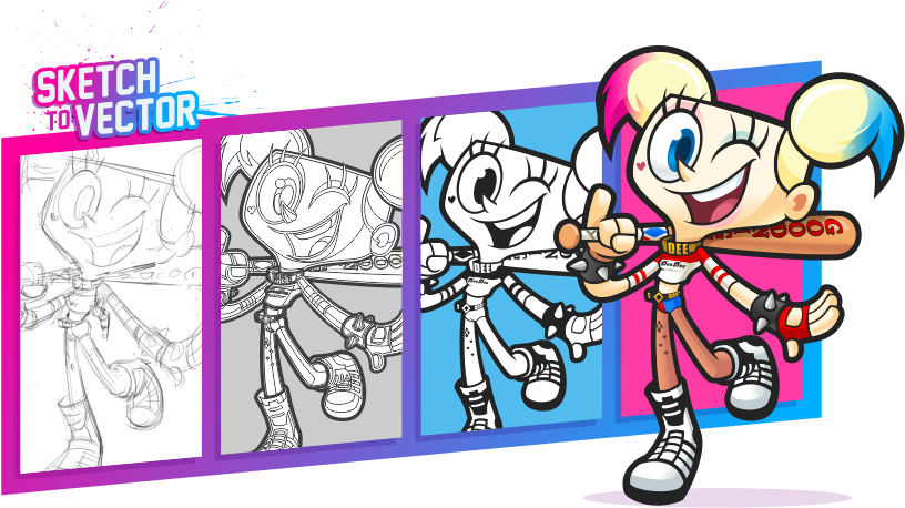 Thank You - Harley Quinn Clipart (900x474), Png Download