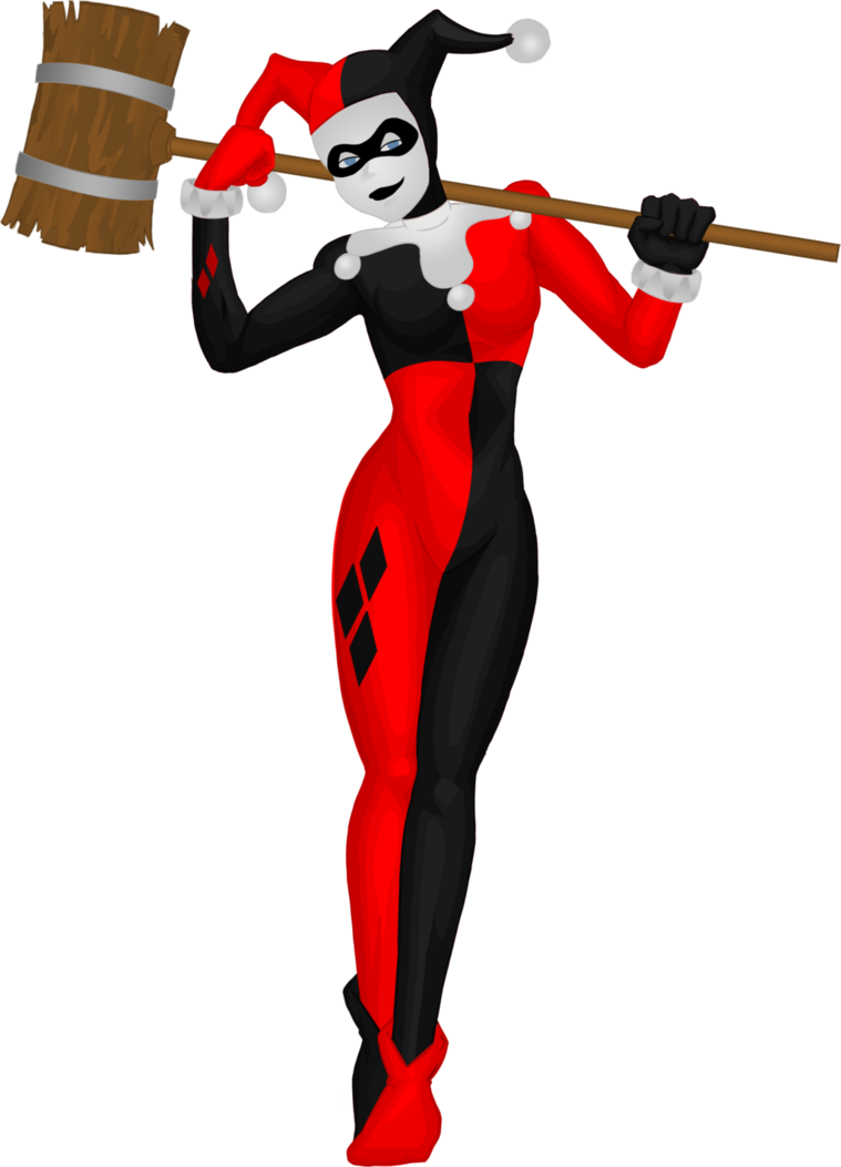 Harley Quinn By Ab - Harley Quinn Clipart (759x1053), Png Download