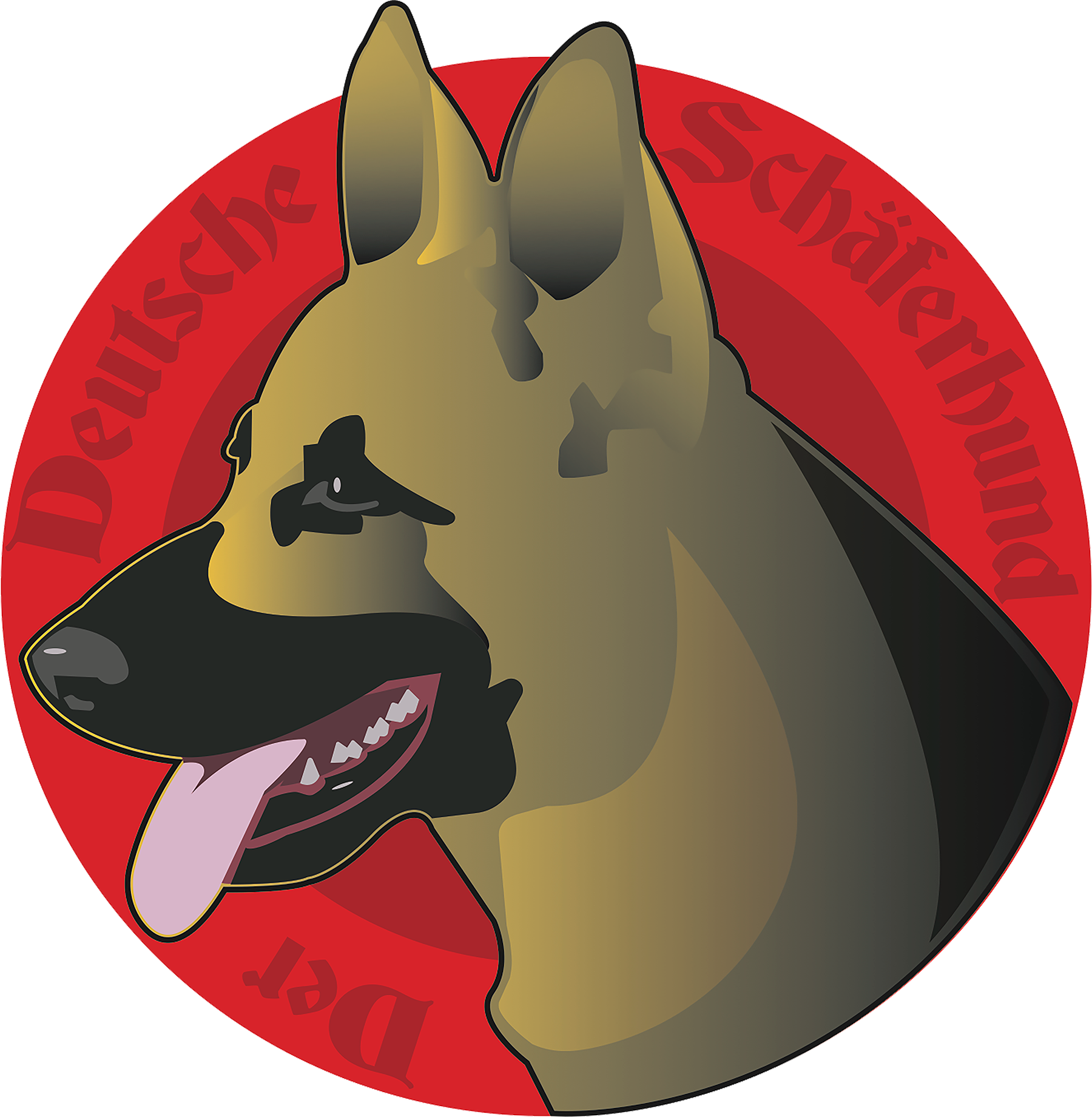 This 'german Shepherd Project' Was One Of My Absolute - Logo Clipart (1800x1841), Png Download
