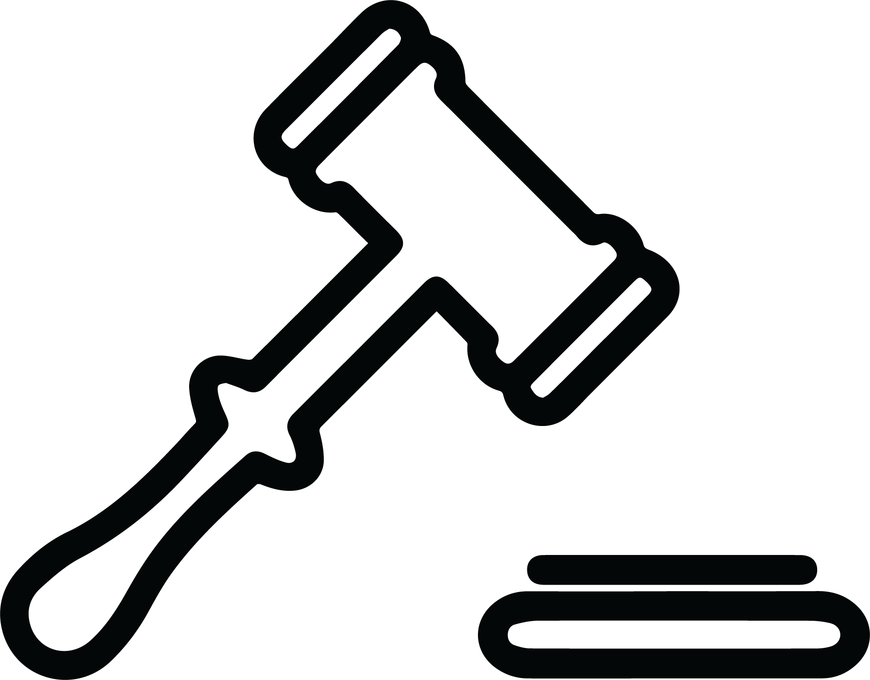 Contact Us - - Gavel Icln Png Clipart (1762x1376), Png Download