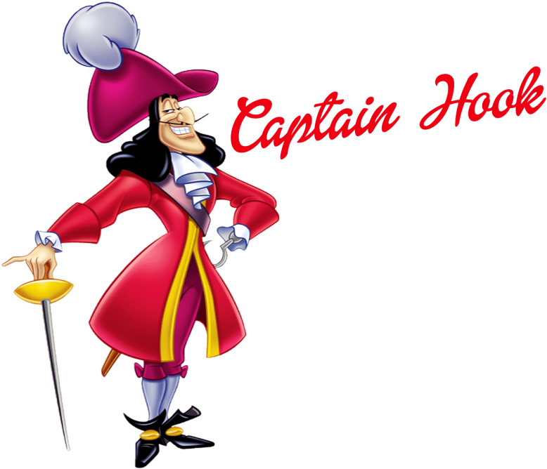 Free Png Captain Hook Png Images Transparent - Cj Hook Captain Hook Clipart (850x696), Png Download