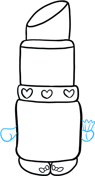 How To Draw Lippy Lips From Shopkins - Easy Shopkins Drawing Clipart (680x678), Png Download