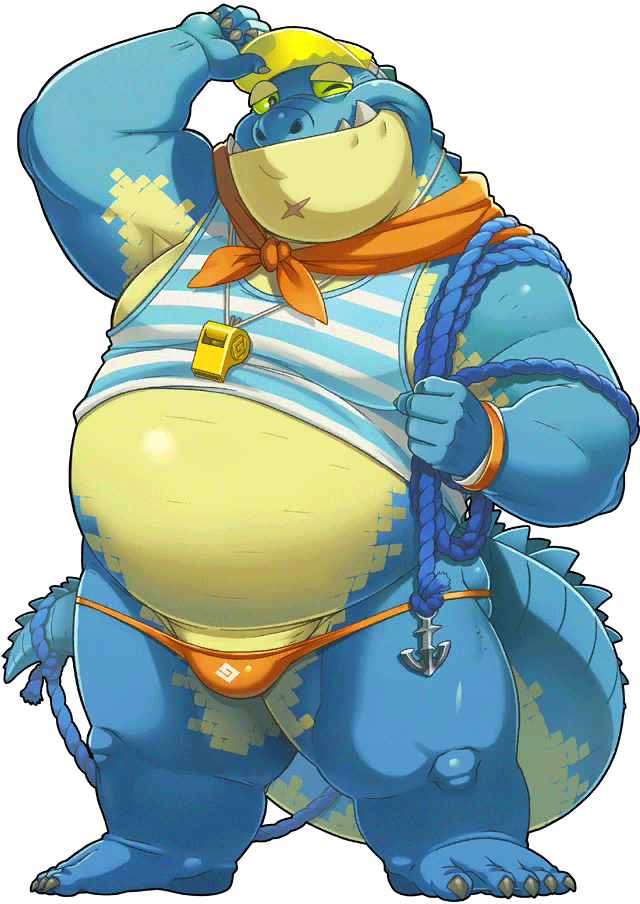 Water-polo Club Member And Parttime Lifeguard - Tokyo Afterschool Summoners Makara Clipart (640x904), Png Download