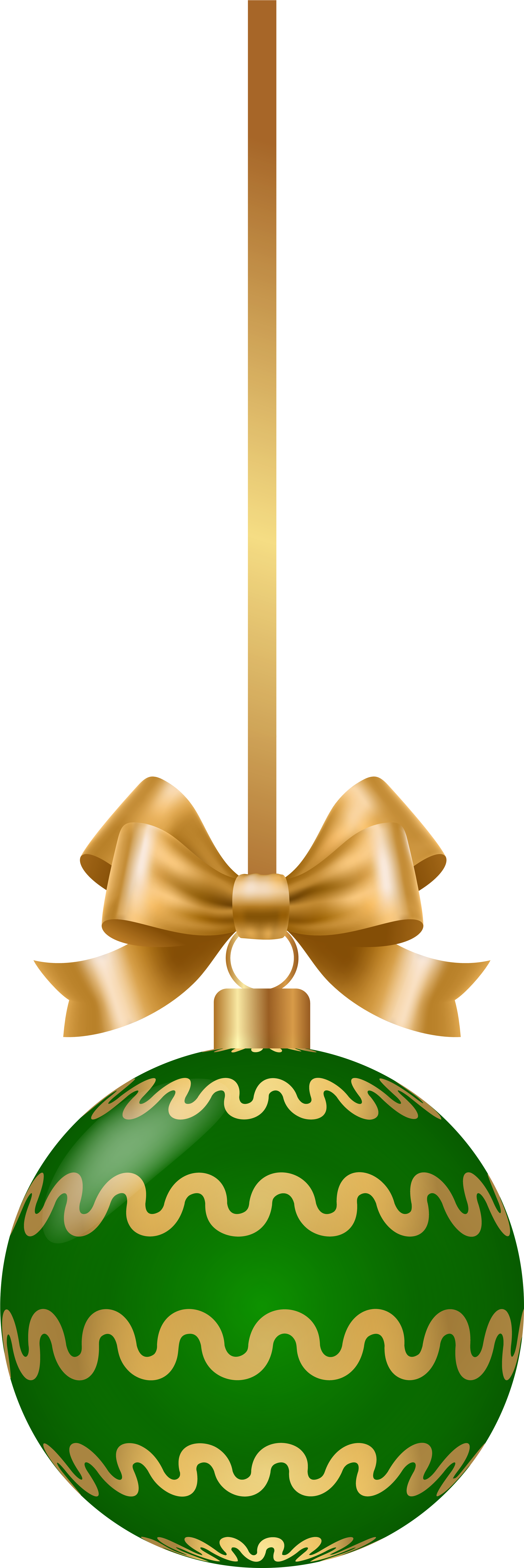 Green Christmas Ball Png Clip Art - Clip Art Transparent Png (2721x8000), Png Download
