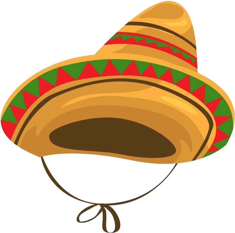 Sombrero Hat Png - Sombrero Mexicano Animado Png Clipart (798x800), Png Download