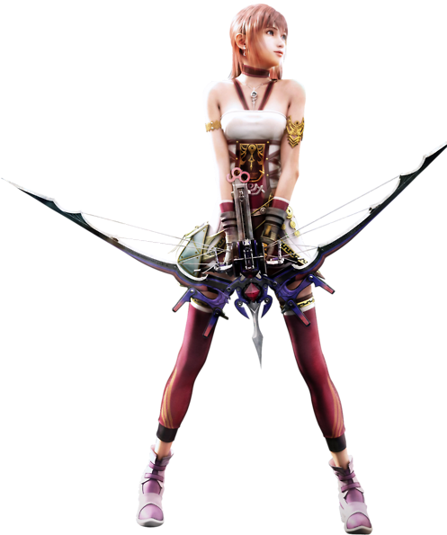 Awesome Game Characters Lightning - Serah Farron Xiii 2 Clipart (500x662), Png Download
