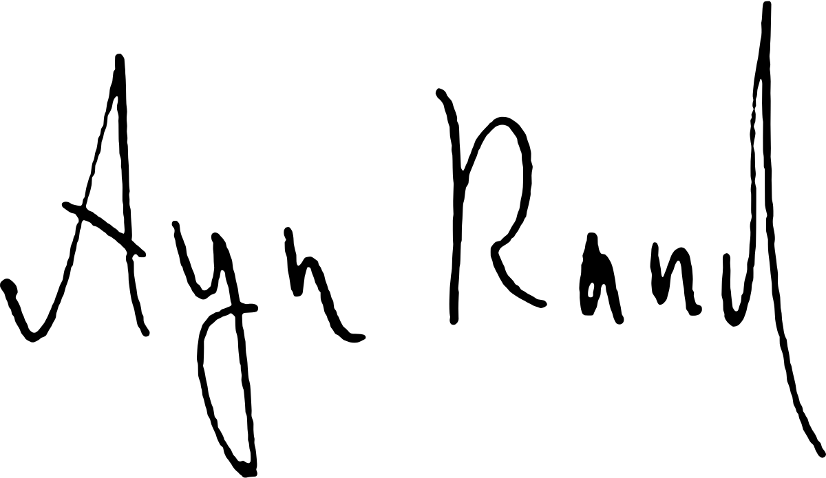 Ayn Rand Clipart (1200x695), Png Download