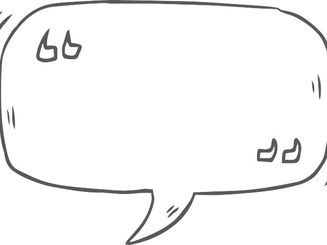 Kisses Clipart Marks - Quotation Marks Clipart - Png Download (640x480), Png Download