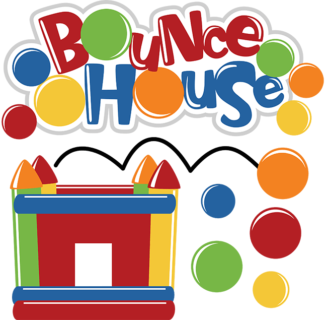 Bounce House Sign Clipart (648x635), Png Download