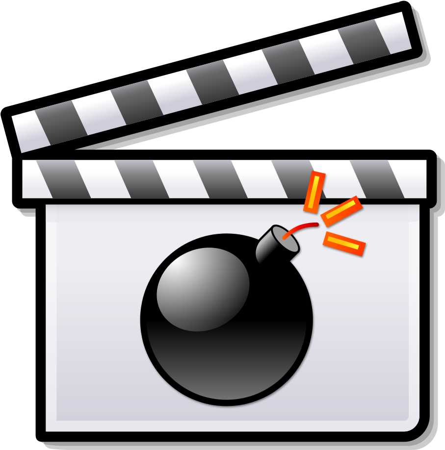 Thriller Film Clapperboard - One Act Play Logo Clipart (1024x1024), Png Download