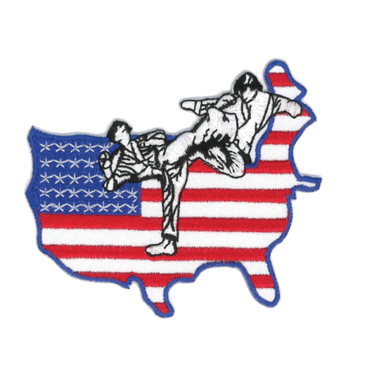 1150 Kicker Map Patch 4"w - Bull Clipart (600x600), Png Download