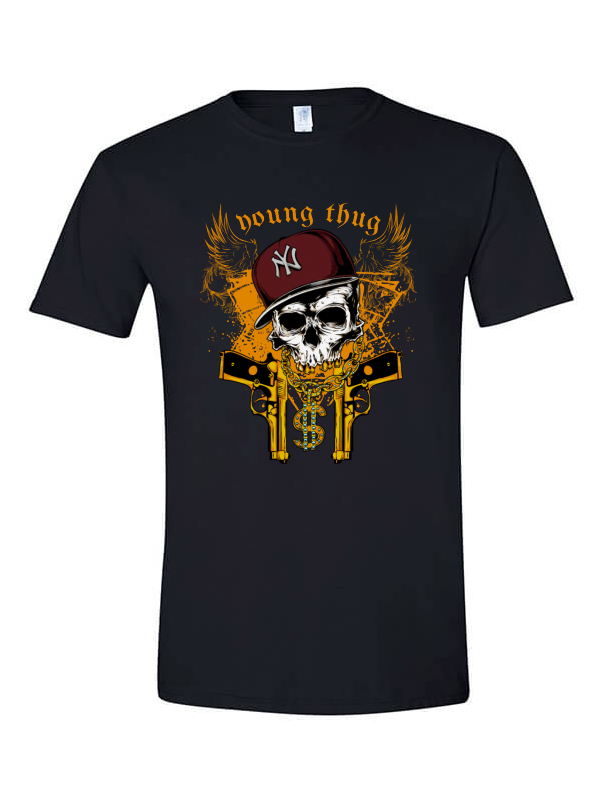 Young Thug T-shirt Clip Art - Five Finger Death Punch T Shirt - Png Download (800x800), Png Download