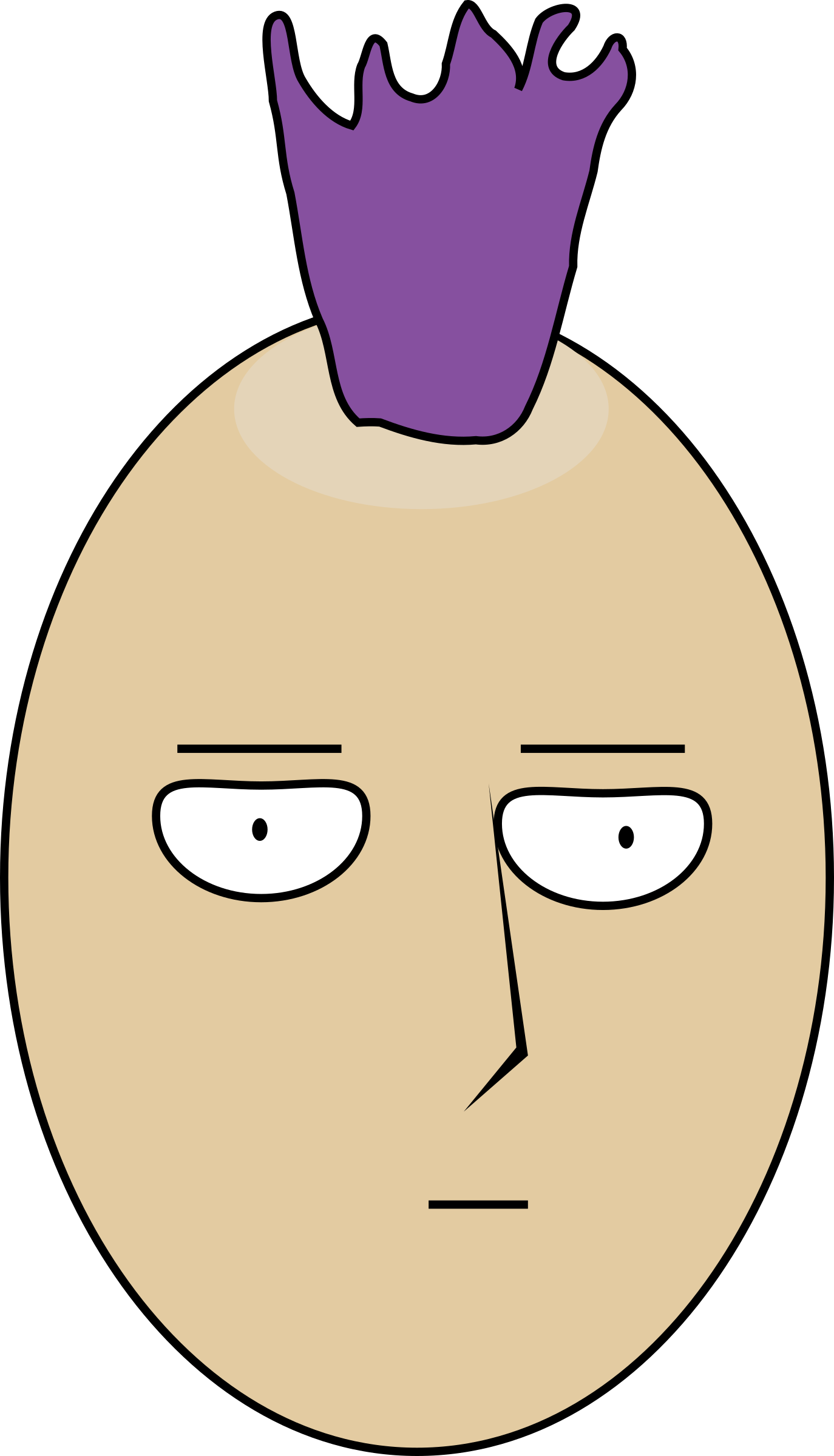 Computer Icons Download Nose Hair - Clip Art - Png Download (429x749), Png Download