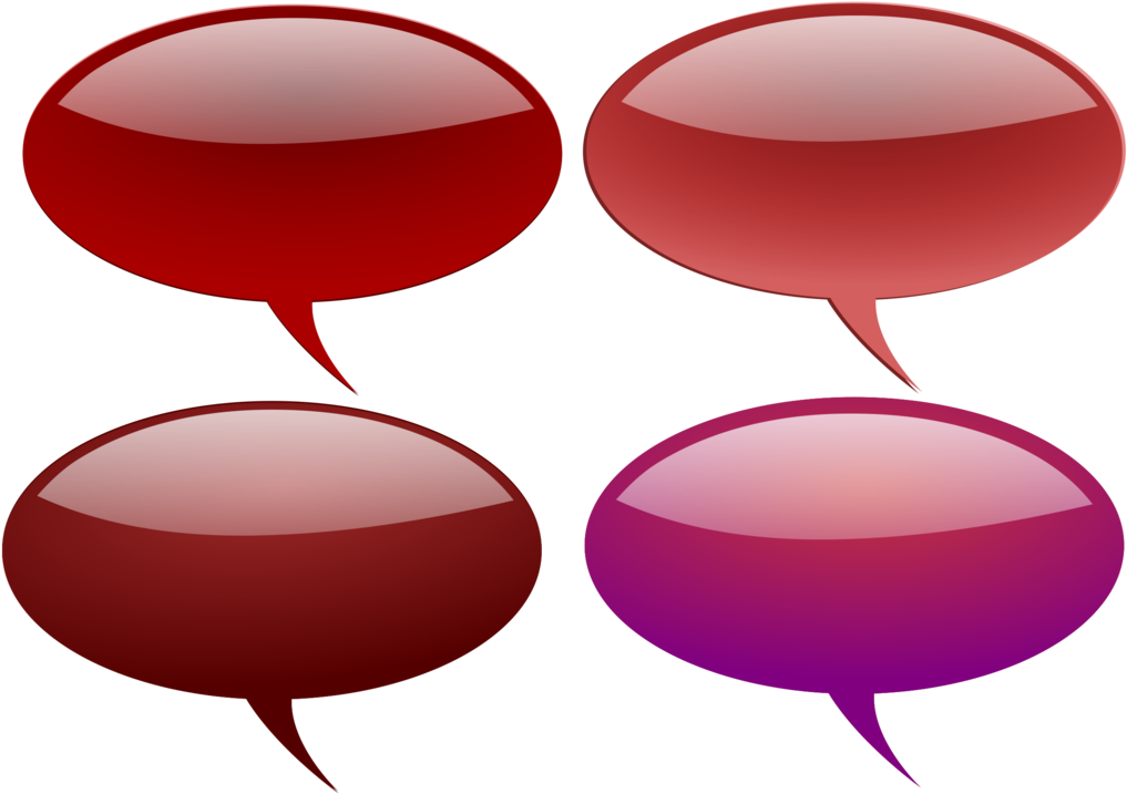 Free Speach-6 - Speech Bubble Glossy Clipart (800x561), Png Download
