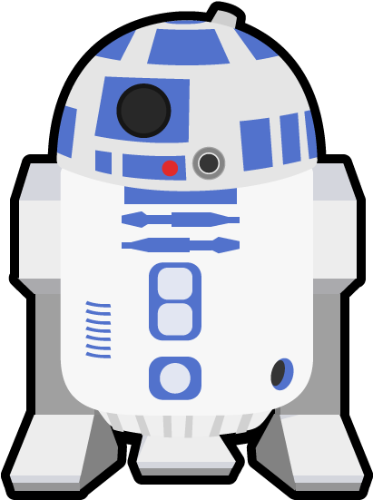 R2d2 Clipart - Png Download (600x600), Png Download