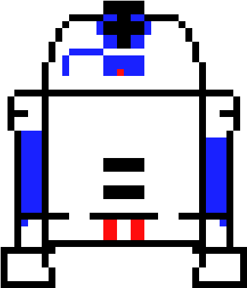 R2d2 Clipart (670x690), Png Download