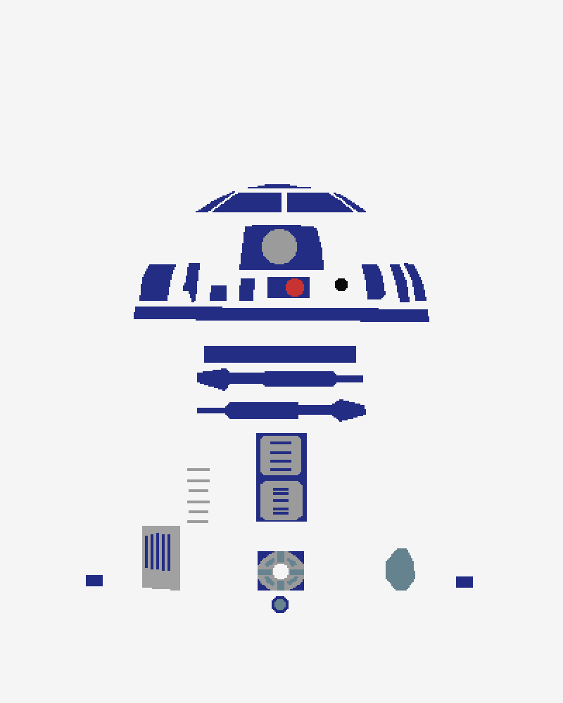 R2d2 - R2d2 Prints Clipart (800x1000), Png Download