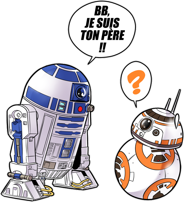 Bb, Je Suis Ton Père Preview - Okiwoki Clipart (620x680), Png Download