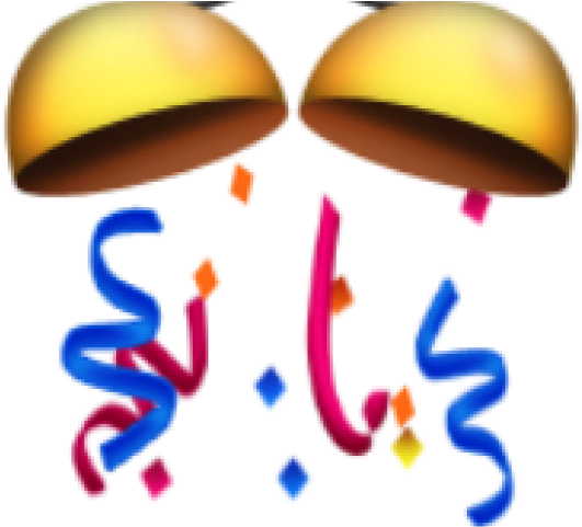 Ball Clipart Confetti - 🎊 Emoji - Png Download (640x480), Png Download