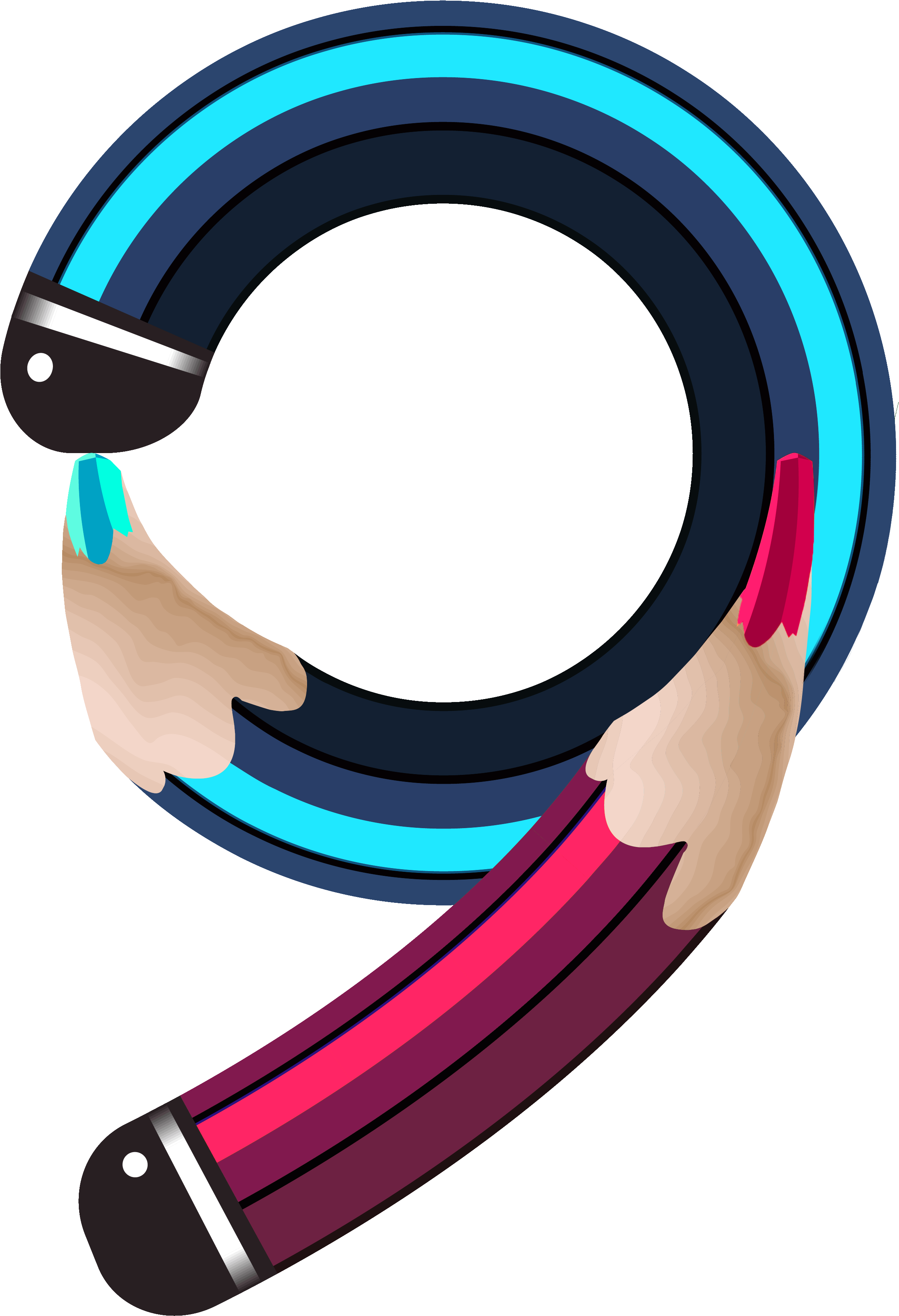 Decorative Number Cliparts - Clip Art - Png Download (2691x3927), Png Download