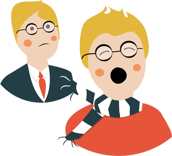 No Auditions, Just The Fun - Cartoon Clipart (600x587), Png Download