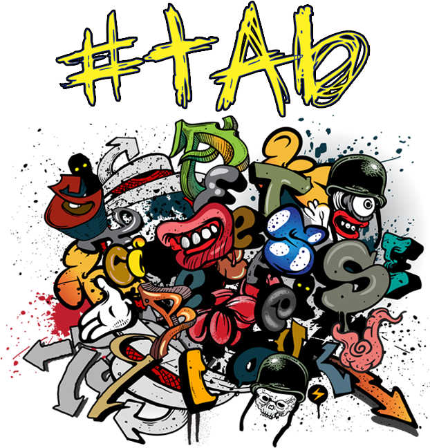 #tab - Wall Spray Painting Png Clipart (715x650), Png Download