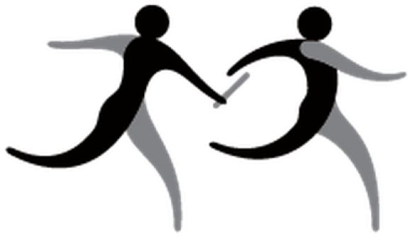 Race Clipart Track And Field - Relay Race Png Transparent Png (640x480), Png Download