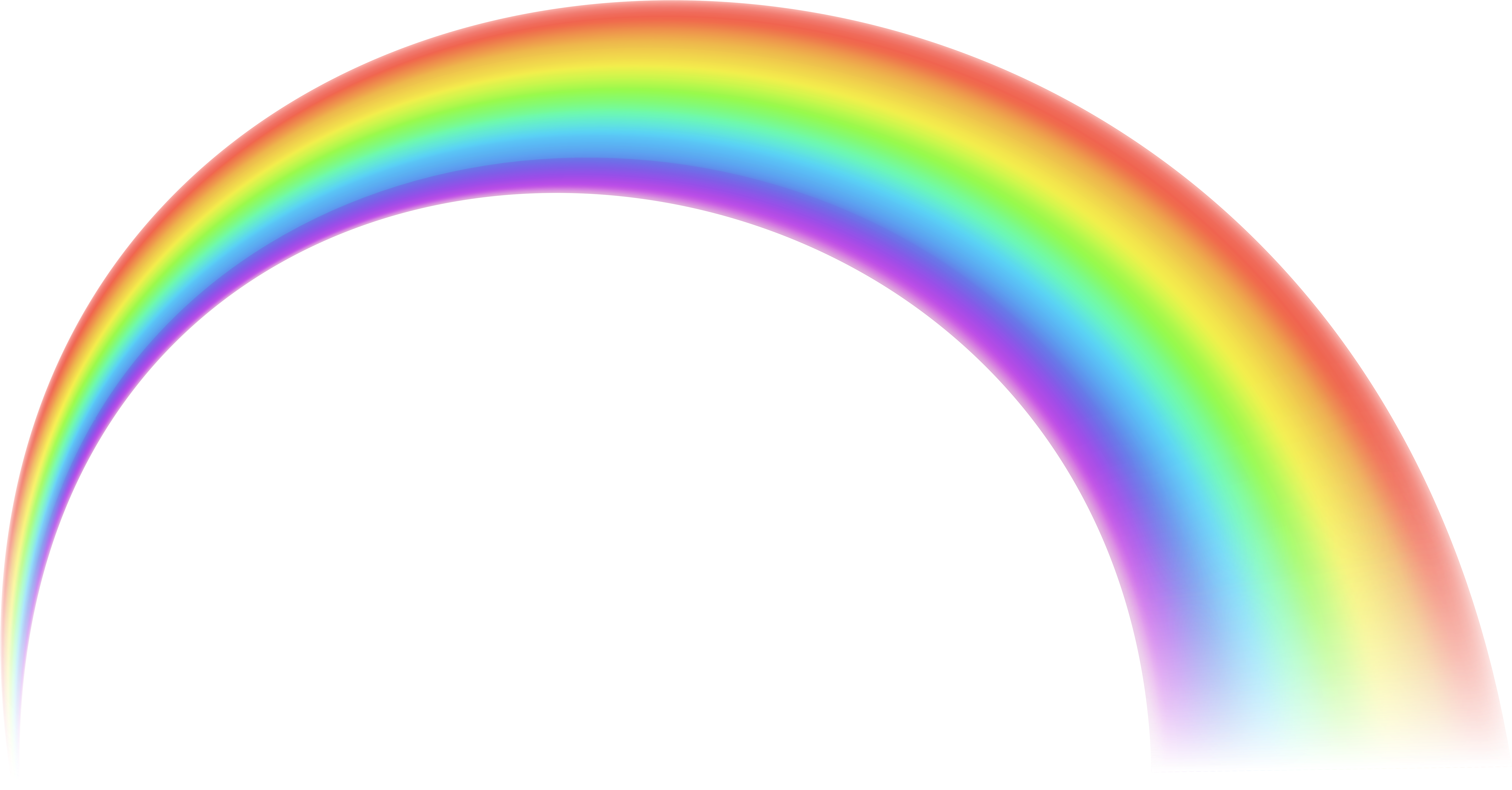 Rainbow Png Clipart Transparent Png (8000x4180), Png Download
