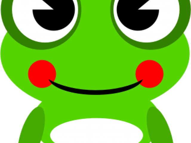 Frogs Clipart Cartoon - Cute Frog Face Cartoon - Png Download (640x480), Png Download