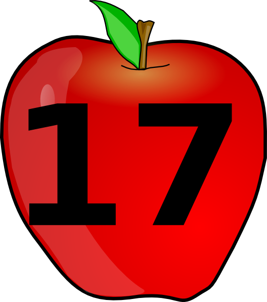 1 Apple Clipart - Png Download (528x596), Png Download