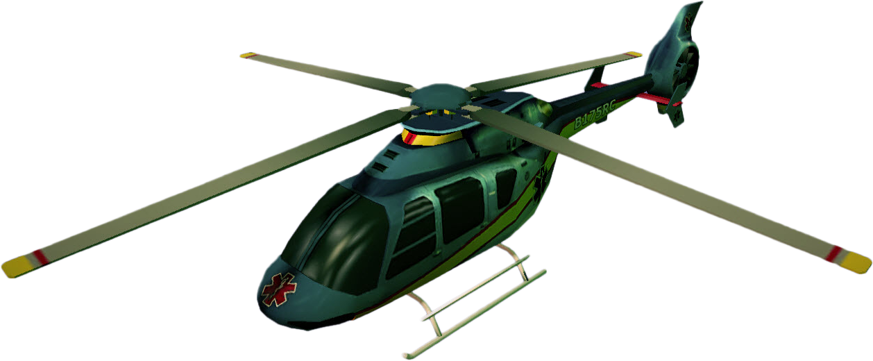 Dead Rising Clipart Airplane - Helicopter Rotor - Png Download (1258x520), Png Download
