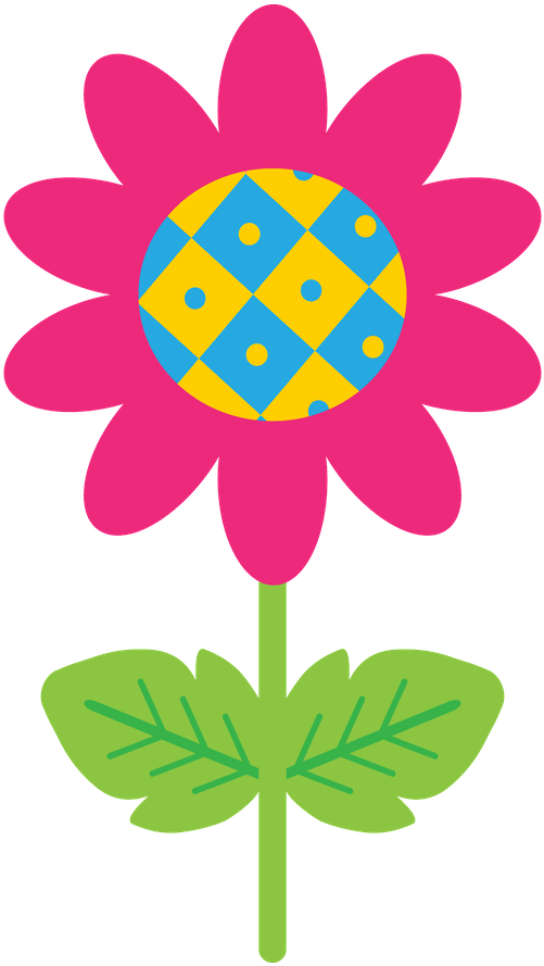 Garden Clipart Watercolor - Flowers Cartoon Version - Png Download (900x900), Png Download