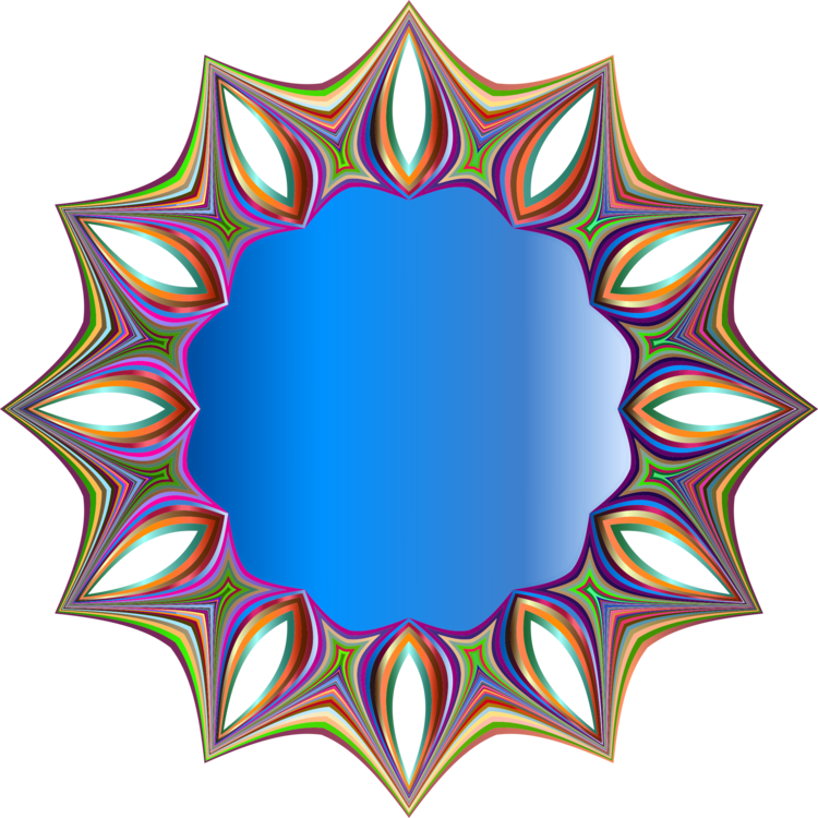Geometry Geometric Shape Mandala Coloring Book Symmetry - Geometry Clipart (750x750), Png Download