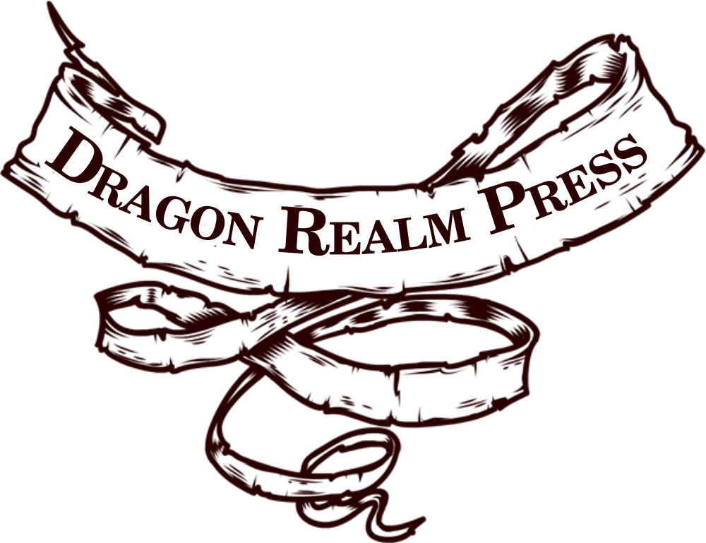 Dragon Realm Press - Book Clip Art Logo Png Transparent Png (1000x769), Png Download