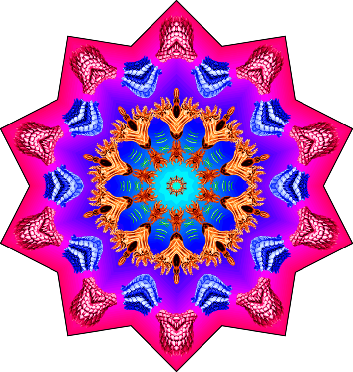 Mandala Coloring Book Depositphotos - Clip Art - Png Download (713x750), Png Download