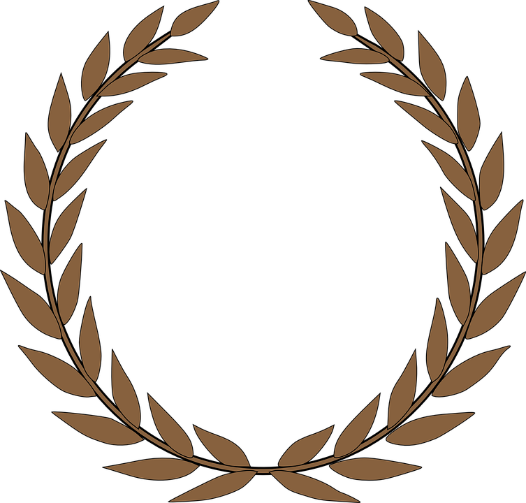 Laurel Wreath Clipart (753x720), Png Download