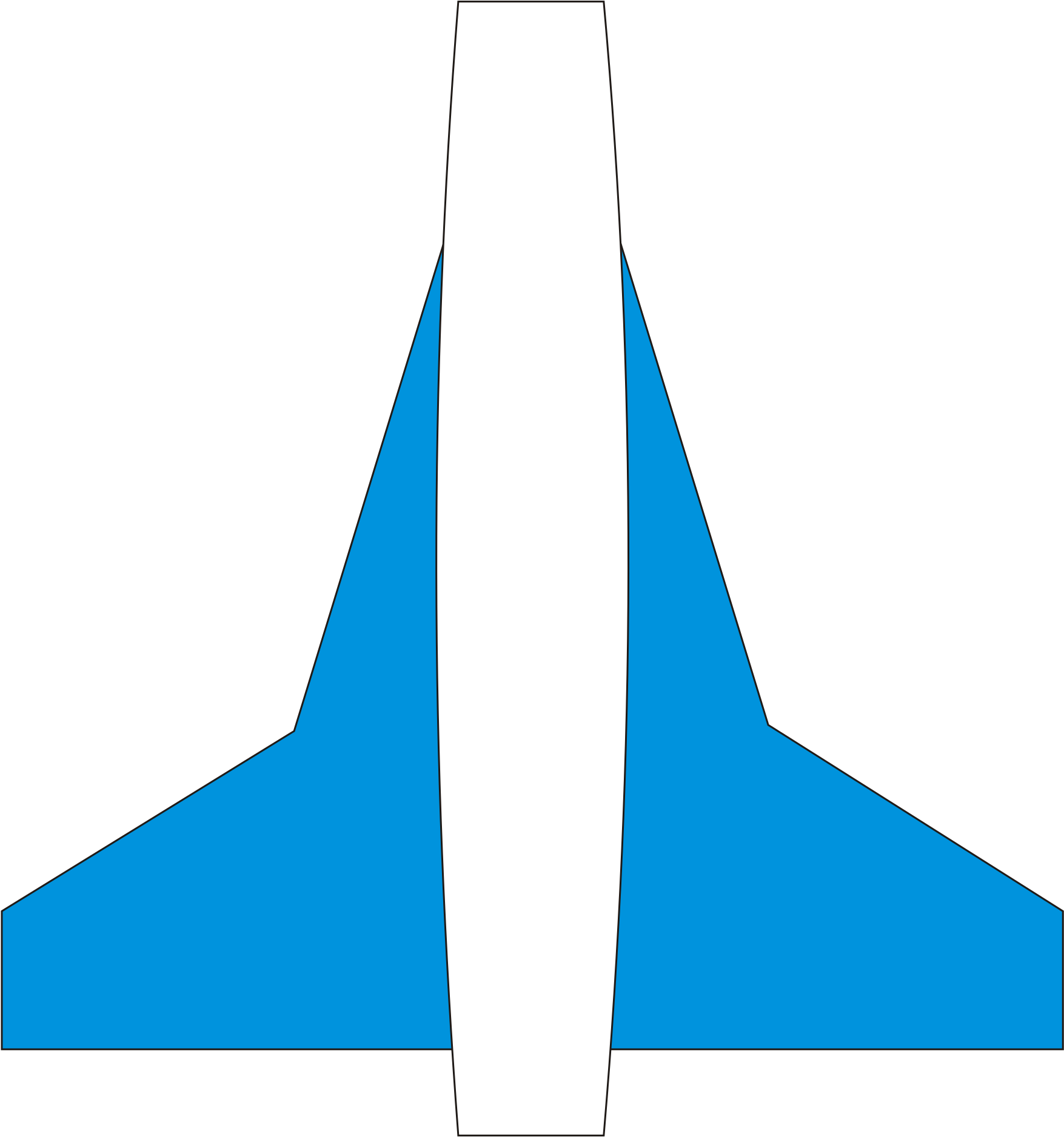 Open - Ala Doble Delta Clipart (2000x2000), Png Download