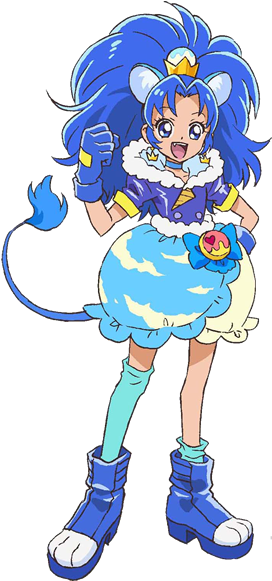 Kirakira Precure Ala Mode Cure Gelato Pose - Kirakira Precure A La Mode Characters Clipart (640x590), Png Download