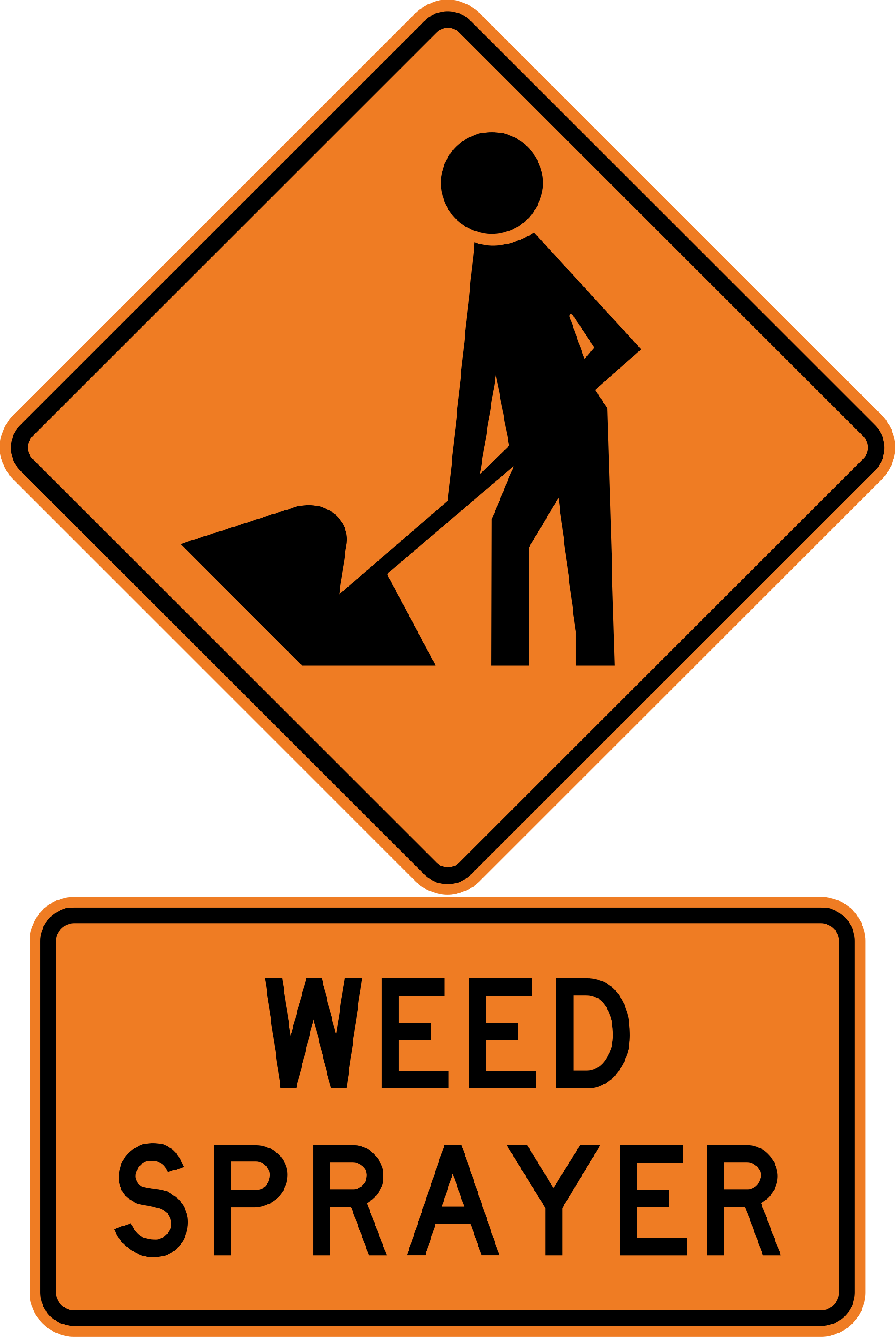 New Zealand Sign Assembly Road Works Sign Nz Clipart Full Size