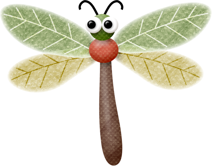 Borboletas & Joaninhas E - Butterfly Clipart (694x542), Png Download