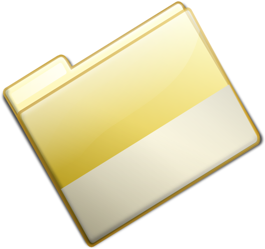 How To Set Use Closed Simple Yellow Folder Clipart - Png Download (600x600), Png Download