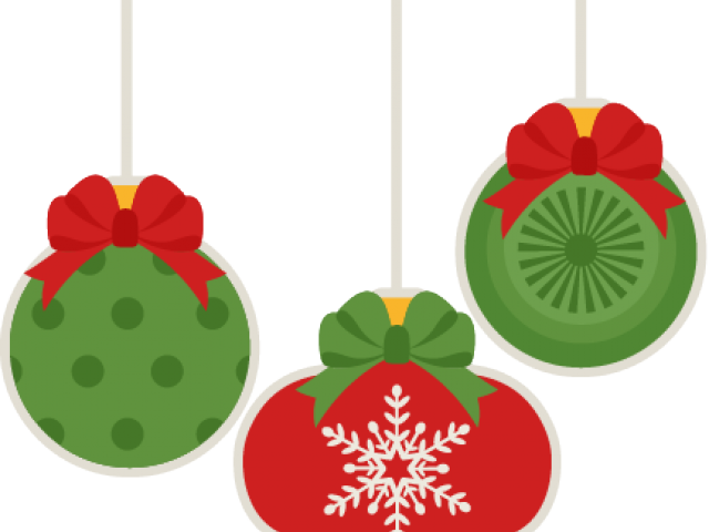 Christmas Ornament Clipart Orniment - Cute Ornament Christmas Clipart - Png Download (640x480), Png Download