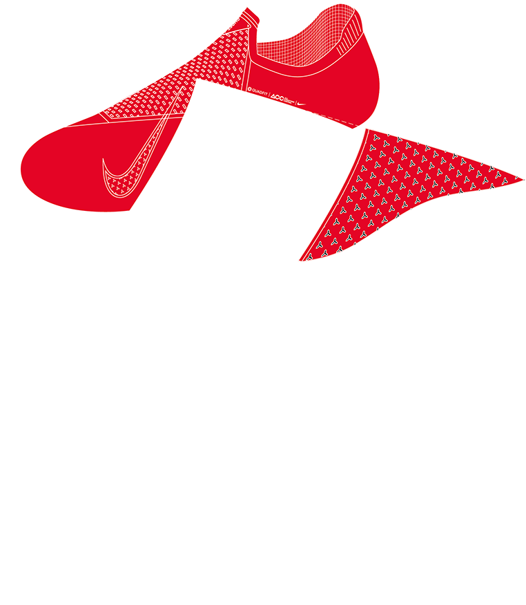 Flyknit Upper Uses Different Textures For Receiving, Clipart (767x891), Png Download